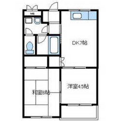 タウンヒルハイツの物件間取画像